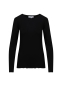 Preview: Coster Copenhagen, Sofia round neck blouse, black